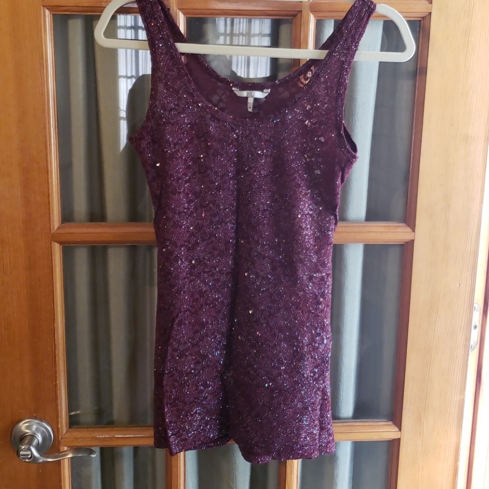 Sparkling tank top